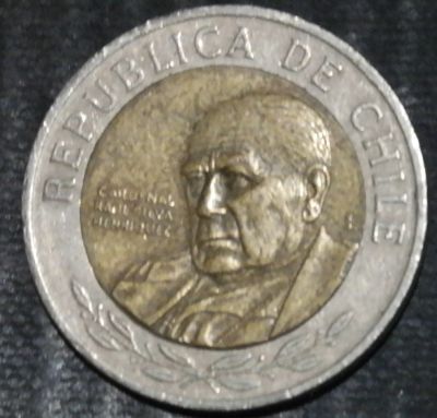 Лот: 16257852. Фото: 1. Экзотика с рубля (23290) Чили... Остальные страны