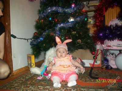 Лот: 1227252. Фото: 1. Новогодний костюм зайки. Детские карнавальные, праздничные костюмы