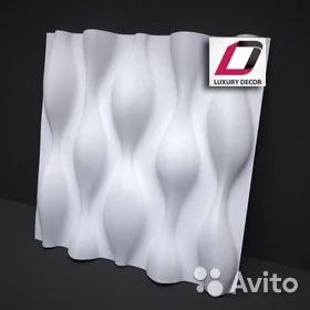 Лот: 5273150. Фото: 1. 3D панели из гипса. Drop. Кафель, гранит, интерьерный камень