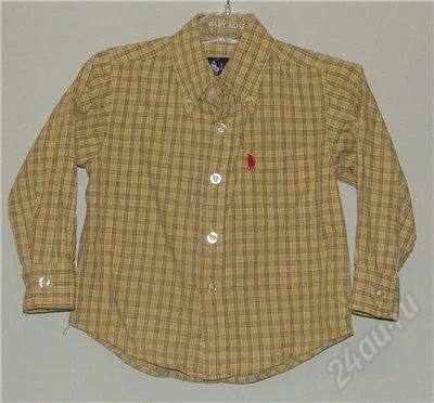 Лот: 1579380. Фото: 1. Рубашка *Ralph Lauren* р-р 80-90... Рубашки, блузки, водолазки
