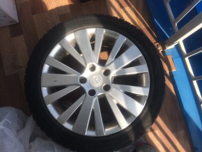Лот: 11908969. Фото: 1. Диски литьё mazda мазда 6 r17... Шины на дисках