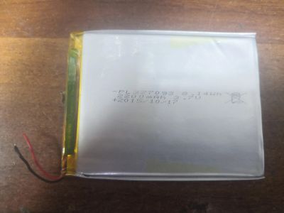 Лот: 19202565. Фото: 1. АКБ 3,7V 2200mah 90x69x3мм Dexp... Запчасти для планшетов