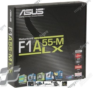 Лот: 1951636. Фото: 1. Мат. плата SocketFM1 ASUS "F1A55-M... Материнские платы