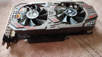 Лот: 19055976. Фото: 1. Видеокарта GTX 1060 5gb Colorful. Видеокарты