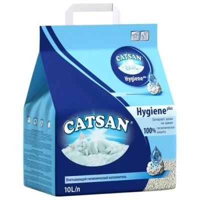 Лот: 13986467. Фото: 1. Наполнитель Catsan (Катсан) 10л... Миски, лотки, наполнители