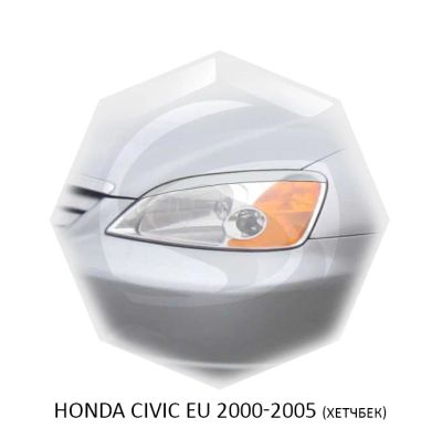 Лот: 7490069. Фото: 1. Реснички на фары Honda Civic 2000-2005... Детали тюнинга
