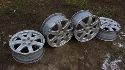 Лот: 2220038. Фото: 1. Диски, литьё Subaru R15/j6,5/ET48... Диски