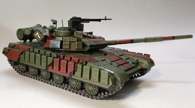 Лот: 23599224. Фото: 1. Зона СВО. Танк Т64б. Военная техника