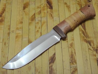 Лот: 8799608. Фото: 1. Нож "Ягуар" из 65Х13, сапели... Ножи, топоры