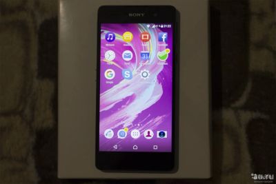 Лот: 11338023. Фото: 1. Sony xperia E5 16 гб серый. Смартфоны