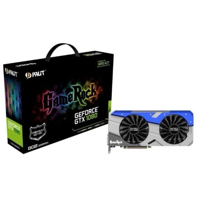 Лот: 11131164. Фото: 1. Palit GeForce GTX1080 8gb GameRock... Видеокарты
