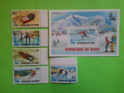 Лот: 12202223. Фото: 1. *1980. Нигер. Олимпийские игры... Марки