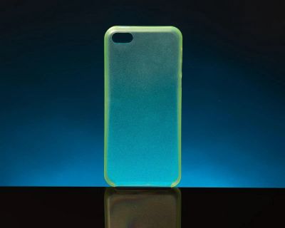 Лот: 19915665. Фото: 1. Кейс для iPhone 5C (силикон) зеленый. Чехлы, бамперы
