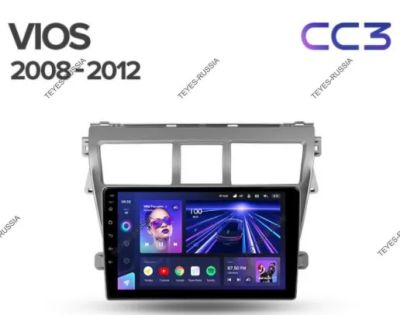 Лот: 20831438. Фото: 1. Магнитола Teyes CC3L Toyota Vios... Автомагнитолы