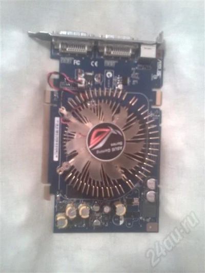 Лот: 557425. Фото: 1. ASUS Nvidia geforce 8600gt 256mb... Видеокарты