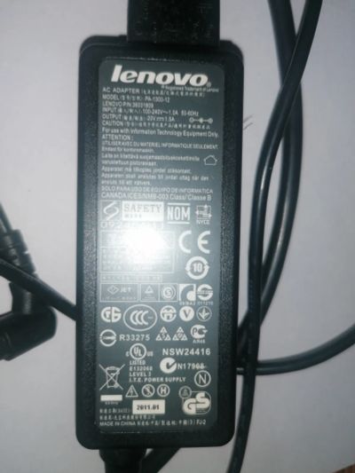 Лот: 20975808. Фото: 1. Блок питания lenovo s10. Зарядные устройства