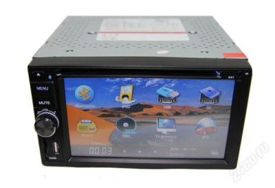 Лот: 2955278. Фото: 1. Автомагнитола 6207 c GPS. Автомагнитолы