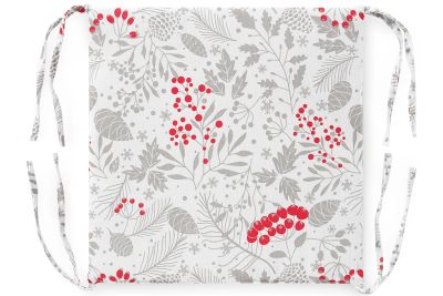 Лот: 24373557. Фото: 1. Подушка-галета Linen Way Зимняя... Другое (домашний текстиль)