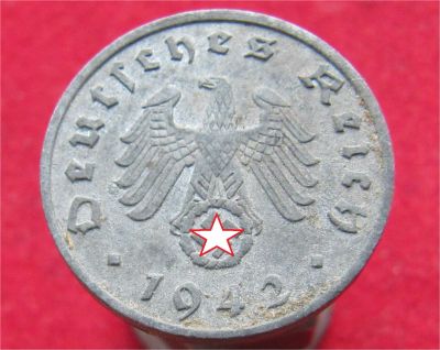 Лот: 10825474. Фото: 1. Иностранная монетка №18546 (Немецкий... Остальные страны