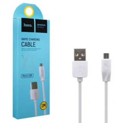 Лот: 19389477. Фото: 1. Кабель USB - MicroUSB Hoco X1... Дата-кабели, переходники