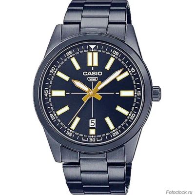 Лот: 21236431. Фото: 1. Casio MTP-VD02B-1E. Оригинальные наручные часы