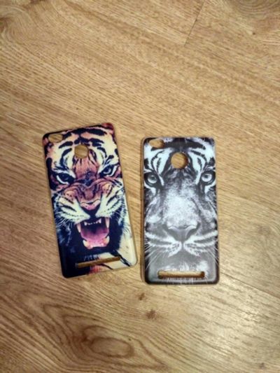 Лот: 9966350. Фото: 1. Чехол xiaomi redmi 3s тигры. Чехлы, бамперы