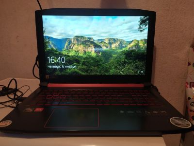 Лот: 18606482. Фото: 1. Acer Nitro 5 Ryzen 5 4 х 2 ГГц... Ноутбуки