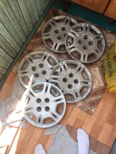 Лот: 10017780. Фото: 1. Колпаки оригинальные на Honda... Колпаки
