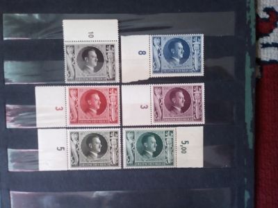 Лот: 1933938. Фото: 1. Рейх. Полная серия из 6 чистых... Марки