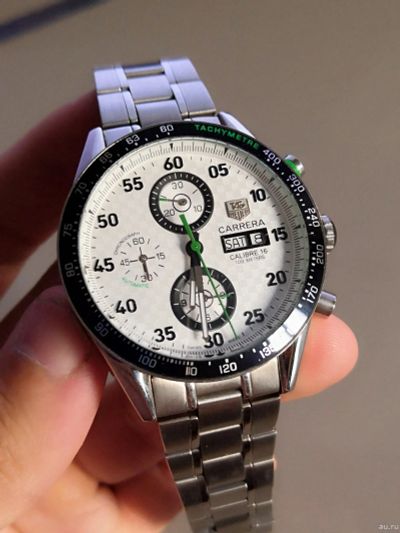 Лот: 15324110. Фото: 1. часы Tag Heuer Calibre 16 - качественный... Другие наручные часы