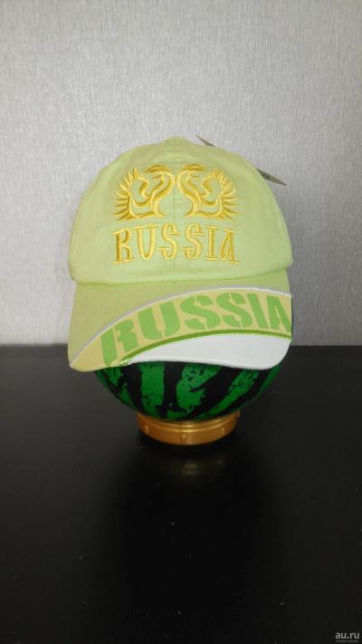 Лот: 15986783. Фото: 1. Кепка салатовая Russia Россия... Головные уборы