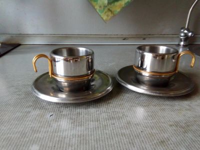 Лот: 18806122. Фото: 1. кофейная пара. Кружки, стаканы, бокалы