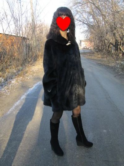 Лот: 4712712. Фото: 1. Шуба 44-46. Верхняя одежда