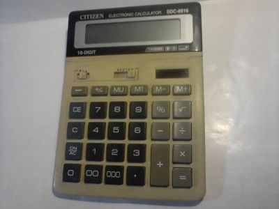 Лот: 10354079. Фото: 1. Калькулятор Citizen SDC-8916. Калькуляторы