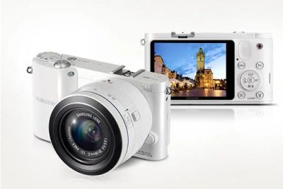 Лот: 3054439. Фото: 1. Samsung NX1100 KIT БЕЛЫЙ!. Цифровые беззеркальные со сменной оптикой
