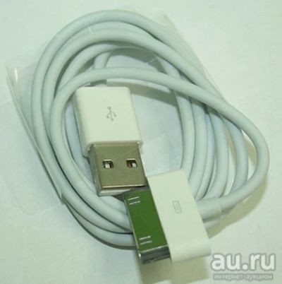 Лот: 10359779. Фото: 1. Дата-кабель USB iPhone 2G/3G/3Gs... Дата-кабели, переходники