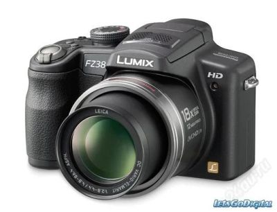 Лот: 961893. Фото: 1. Фотоаппарат Panasonic Lumix DMC-FZ38EE-K. Цифровые компактные