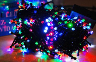 Лот: 15097614. Фото: 1. Светодиодная гирлянда 500 LED... Гирлянды, шарики, новогодние аксессуары