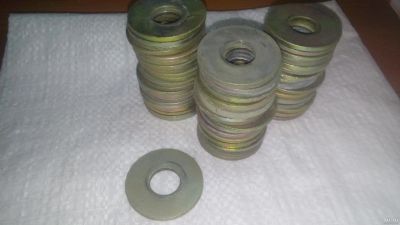 Лот: 16226030. Фото: 1. шайба стальная анодированная д... Крепёж