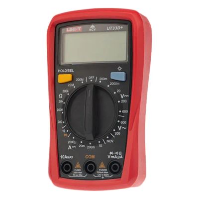 Лот: 24630652. Фото: 1. Мультиметр UNI-T UT33D+, портативный... Оборудование для ремонта