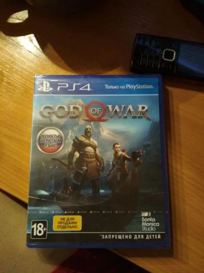 Лот: 11467938. Фото: 1. Новая (запечатаная) God of war... Игры для консолей