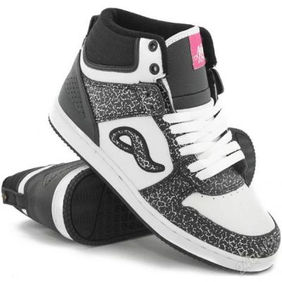 Лот: 893237. Фото: 1. Кеды Adio Ruckus Black/White/Magenta... Кеды, кроссовки, слипоны
