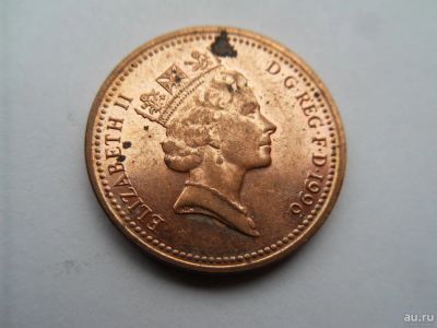 Лот: 10316151. Фото: 1. Великобритания 1 пенни 1996. Великобритания и острова