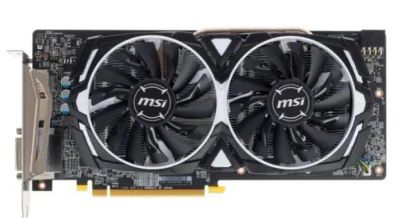 Лот: 20044269. Фото: 1. Видеокарта MSI AMD Radeon RX 580... Видеокарты