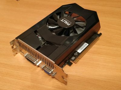 Лот: 12698641. Фото: 1. Продам б/у видеокарту Palit GTX... Видеокарты