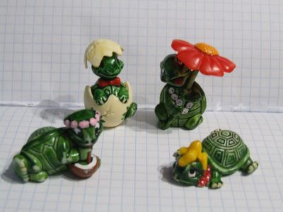 Лот: 6748160. Фото: 1. Черепашки отдыхают. Игрушки