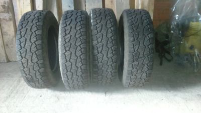 Лот: 12134370. Фото: 1. Шины 225/70 R16 Hankook 225/70... Шины