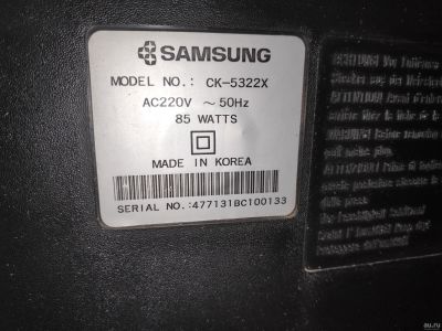 Лот: 14900995. Фото: 1. Телевизор Samsung CK-5322x (Корея... Телевизоры