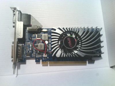 Лот: 6401654. Фото: 1. Asus GeForce GT610. Видеокарты