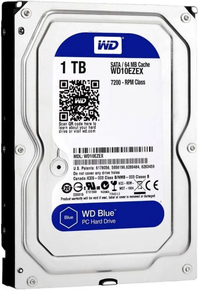 Лот: 10207311. Фото: 1. Жесткий диск WD blue. Жёсткие диски (HDD)